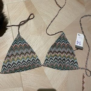 Primark Bikini Top Size 14 - Brand New